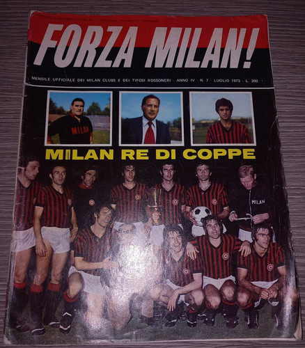 Rivista forza milan anno - milan, iv